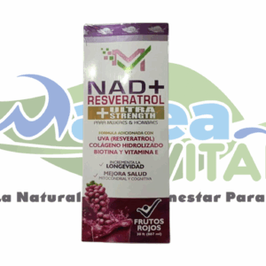 NAD+ Resveratrol Ultra Strength – Jarabe Frutos Rojos