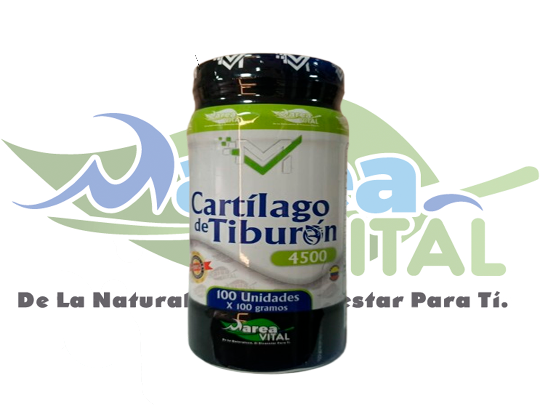 Cartílago de Tiburón 4500 – 100 Unidades